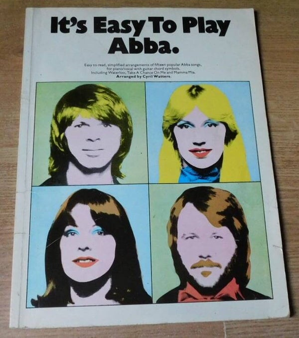 Abba - It´s easy to play, Songbook Notenboek.