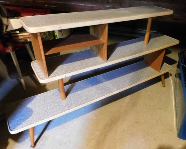 Mid Century Plantafel/Etagère