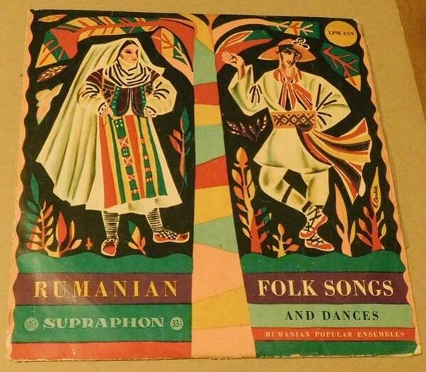 The Rumanian Radio Folk Orchestra – Rumanian Folk Songs And Dances - Rumanian Popular Ensembles