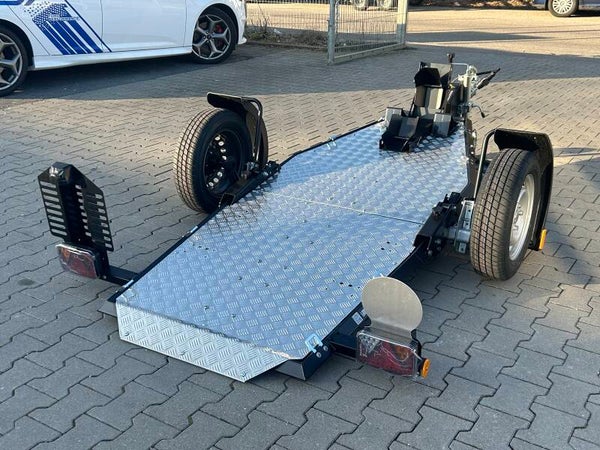 LORRIES MT-1 NEU Motorradanhänger Absenkbar Klappbar