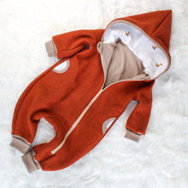 Walkoverall - Kupfer mit Fuchs