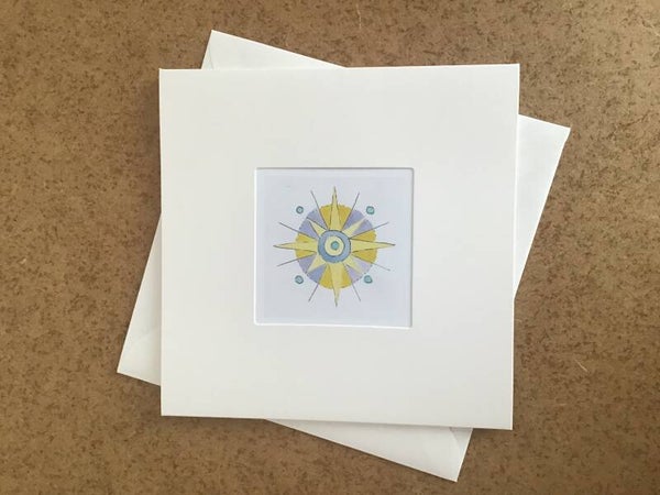 “Polaris greetings card” from Behenian stars range