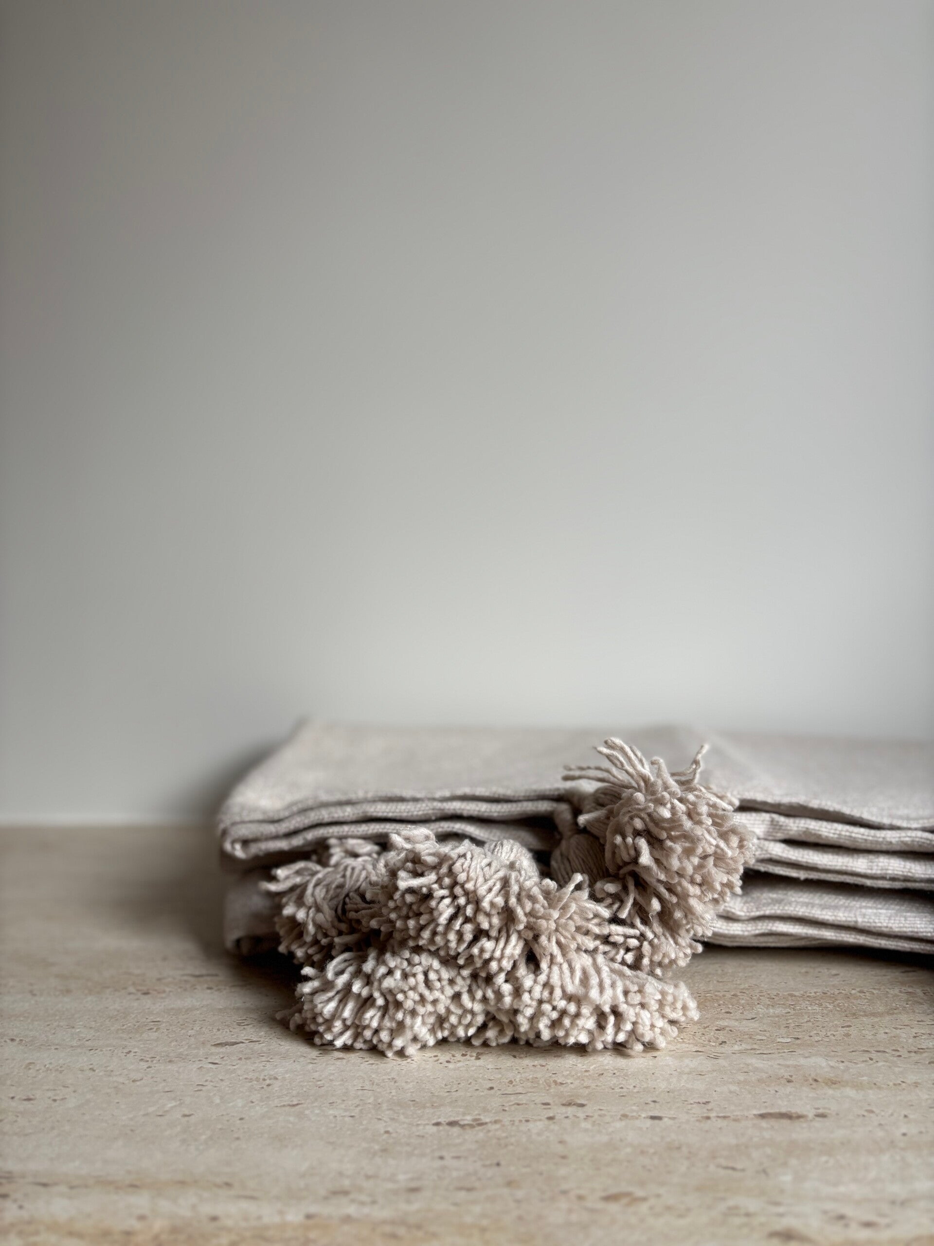 Pompom deken small