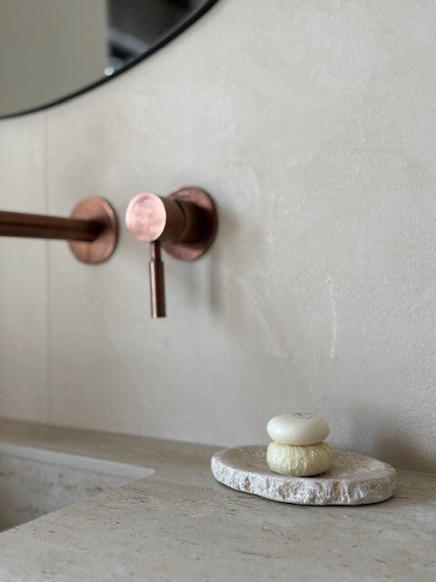 Zeepbakje Marmer Ruw