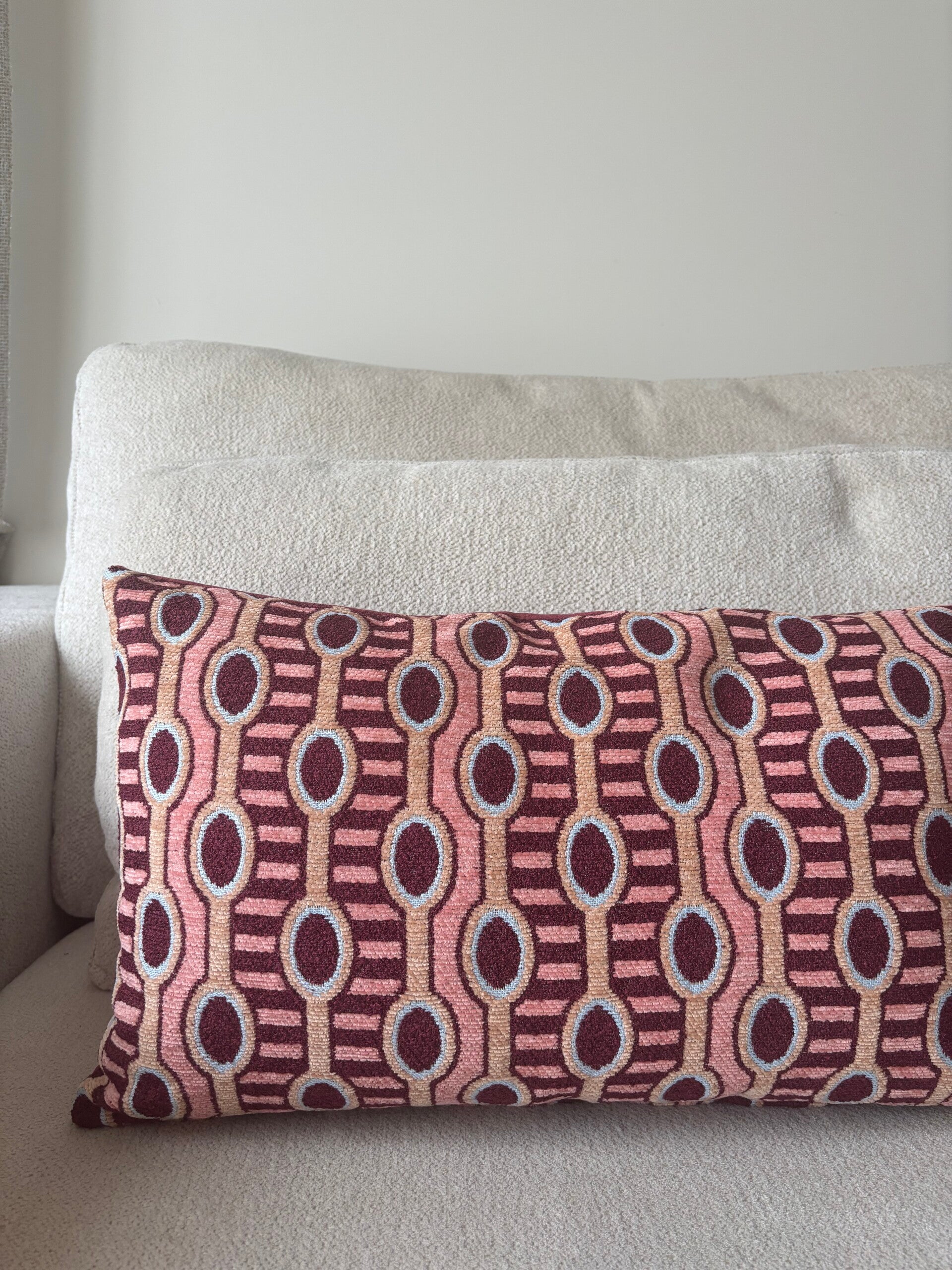 Kussen Liro Maroon 30x50