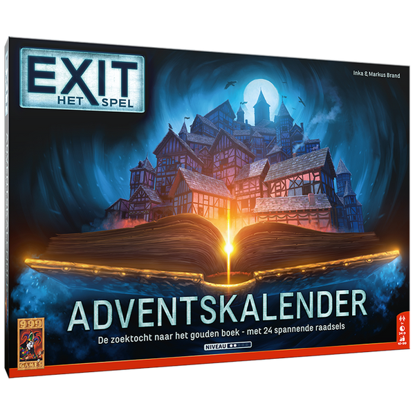 Exit 22 - Adventskalender: De jacht op het Gouden Boek