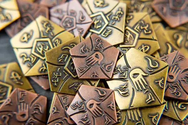 Sleeping Gods - Exclusieve metalen munten