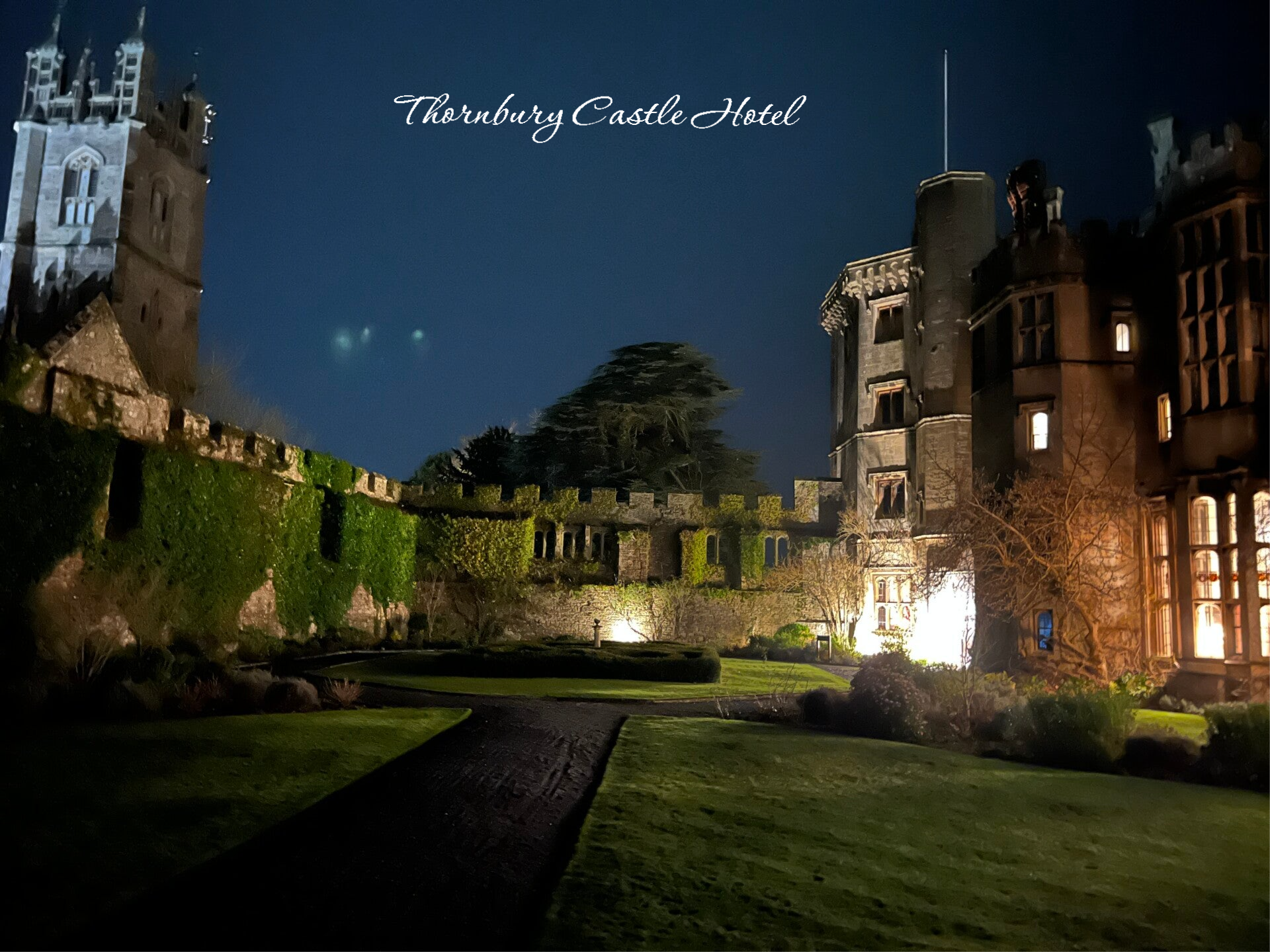 Staying a night at Thornbury Castle