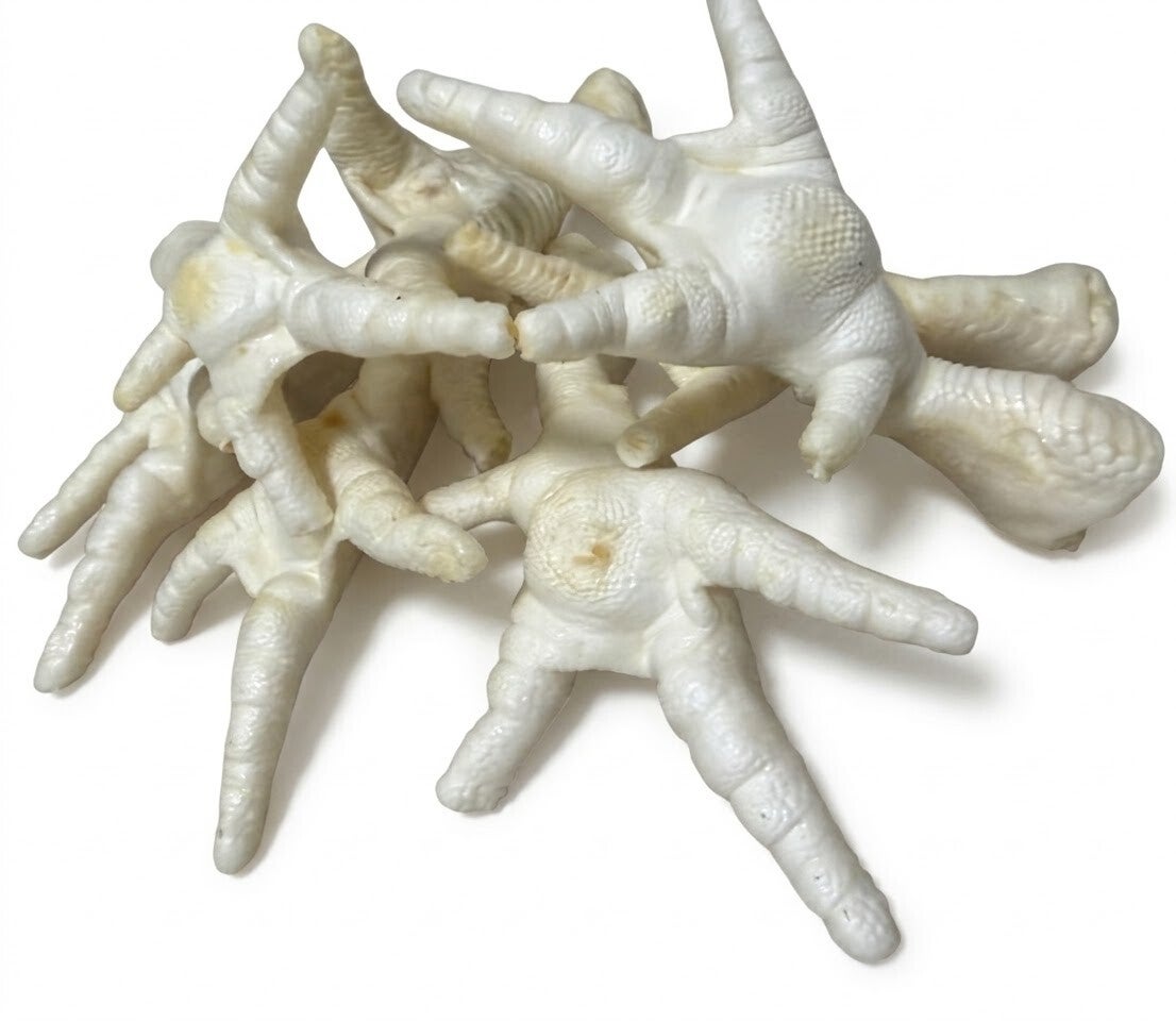 gepofte kippenpoot wit