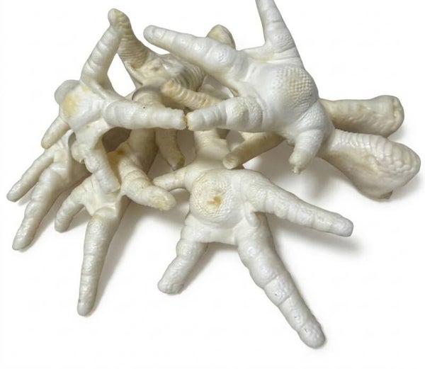 gepofte kippenpoot wit