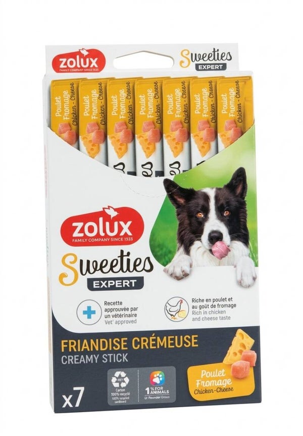 zolux creamy sticks kip&kaas