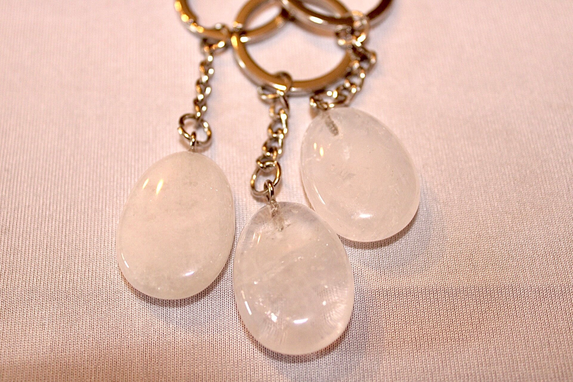 Porte clefs pierre naturelle