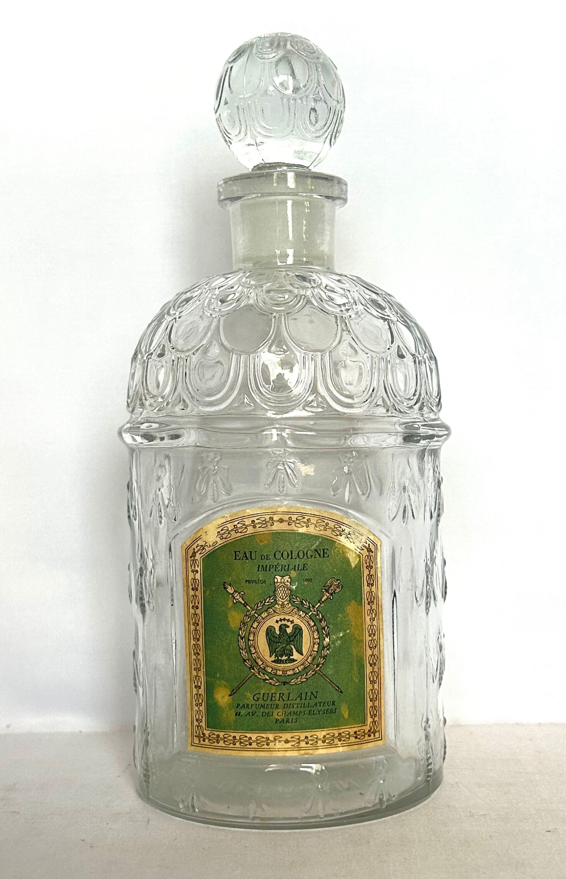 Guerlain impériale oude parfum fles flacon eau de cologne