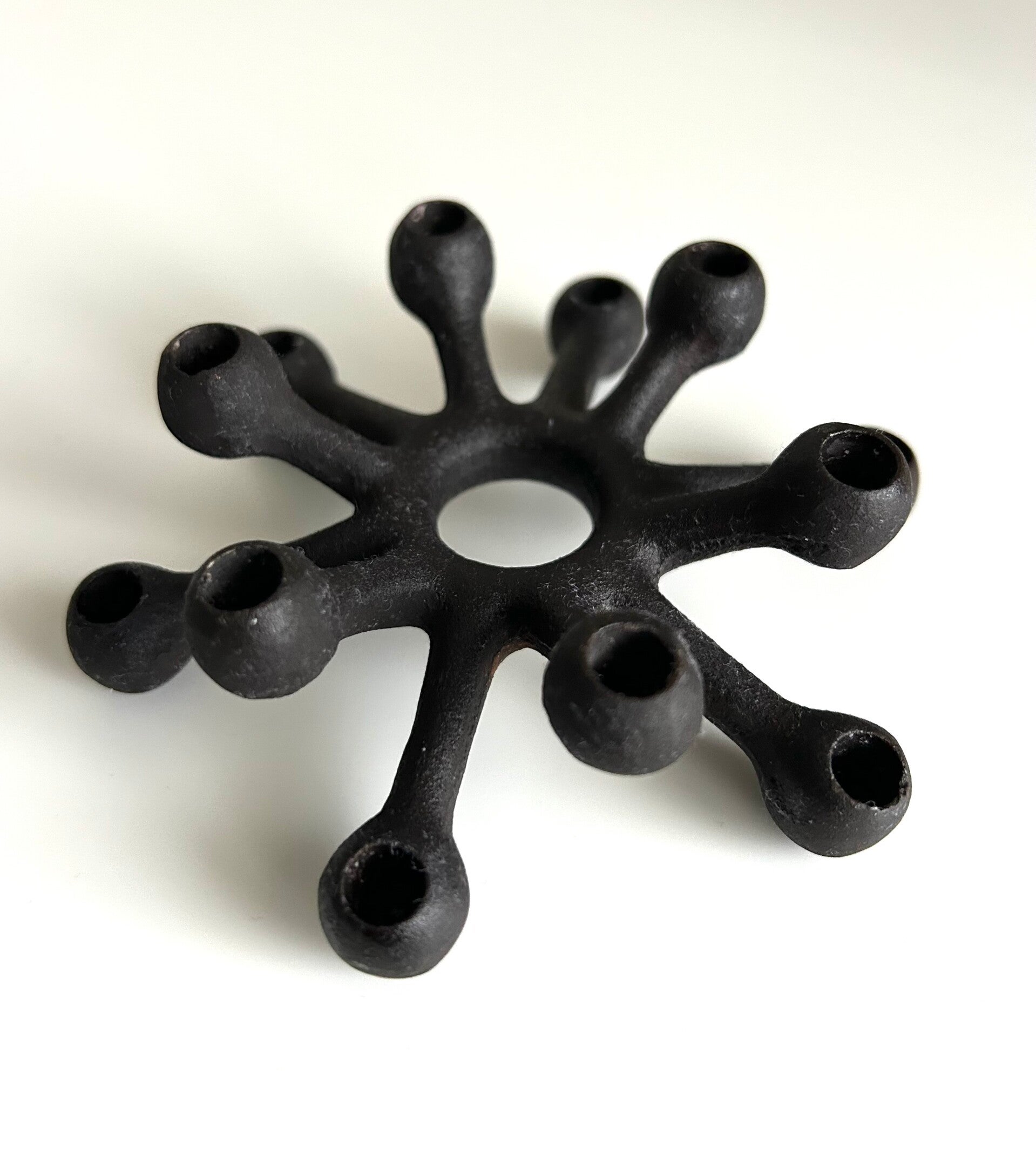 Deens Design Dansk Designs Denmark kandelaar gietijzer Jens Quistgaard