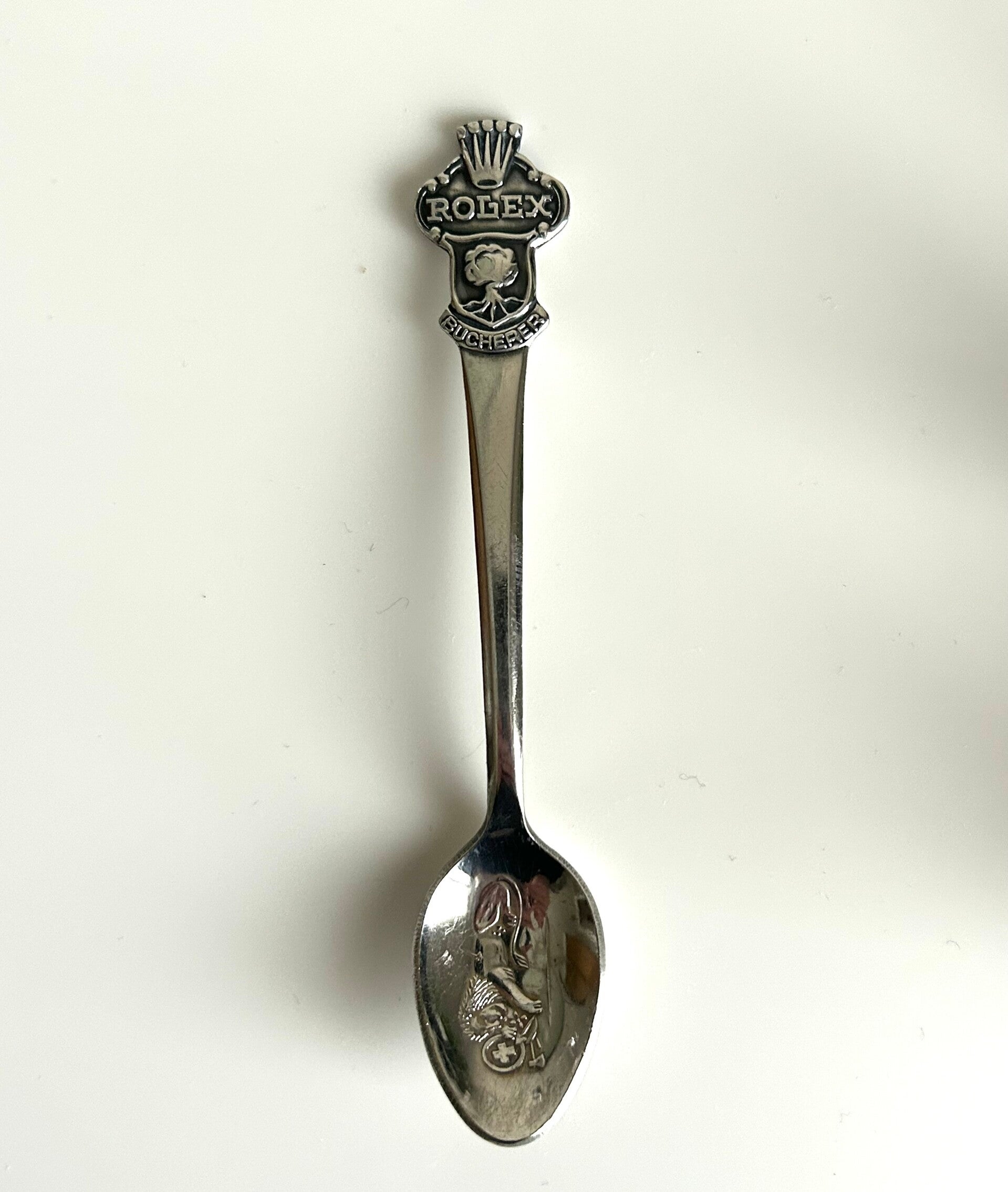 Rolex Bucherer verzilverd lepeltje
