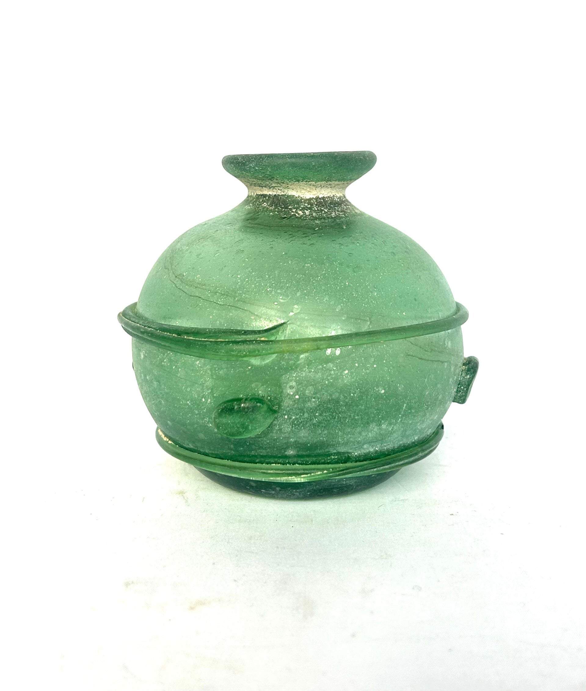 oud mondgeblazen vaasje Romeinse stijl