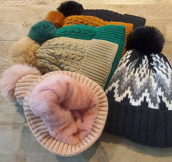 GLITTER MUTSEN Access met of zonder pompon vanaf € 9,90