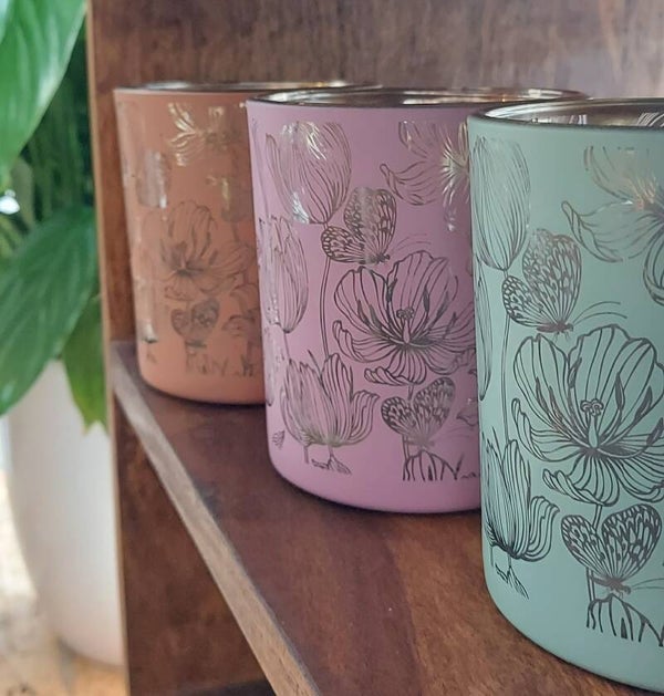 THEELICHTHOUDERS | Pastelkleuren