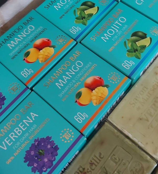 NATUURLIJKE SHAMPOO Bar - Saules Riga - 60 gr