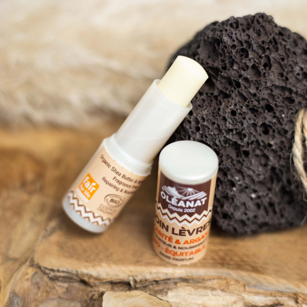 LIPPENBALSEM Shea butter & Argan - bio | OLEANAT
