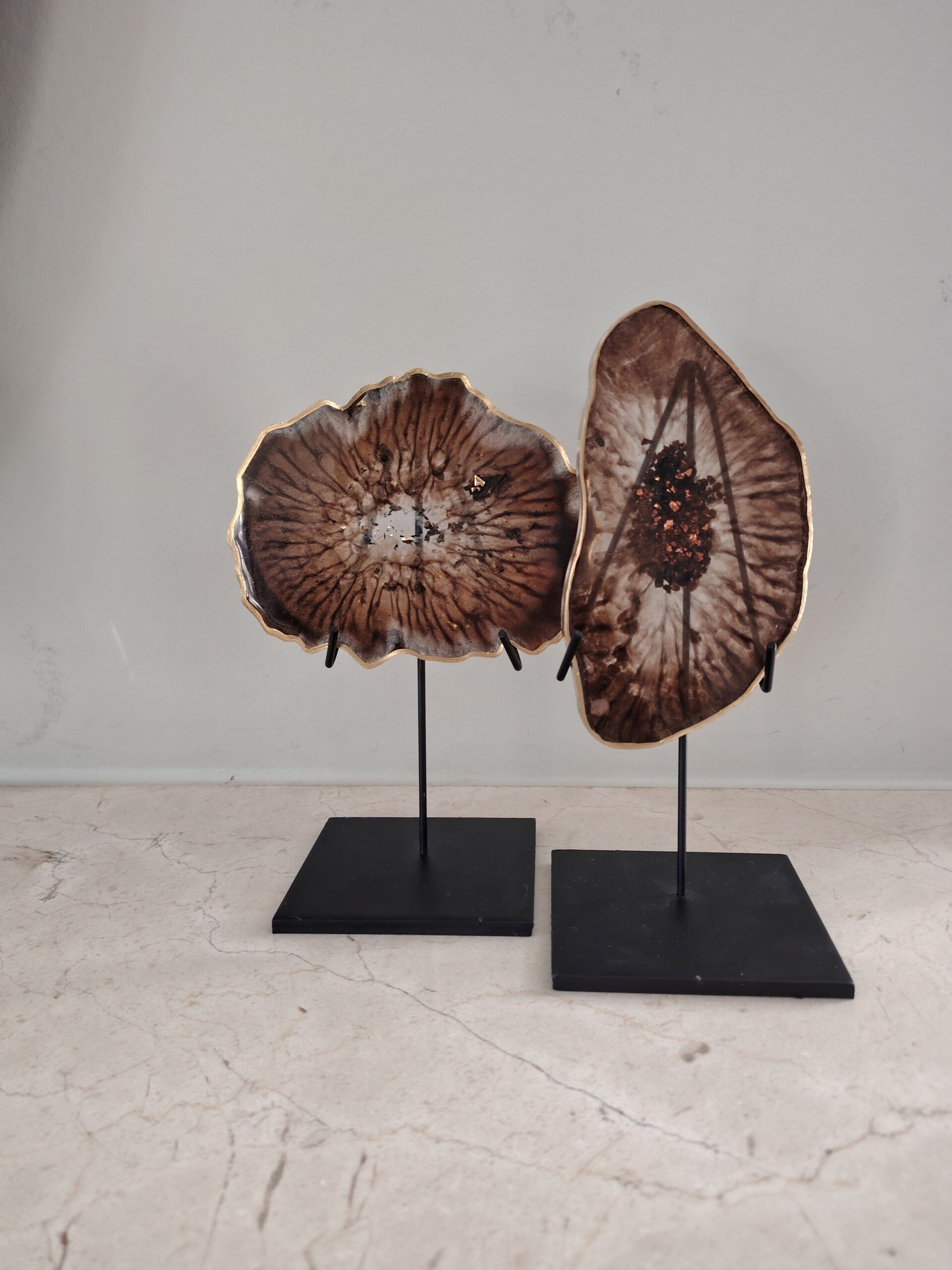 Ornamentje brown rechts