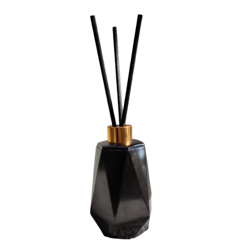 Zeepdispenser diep donkerbruin/zwart