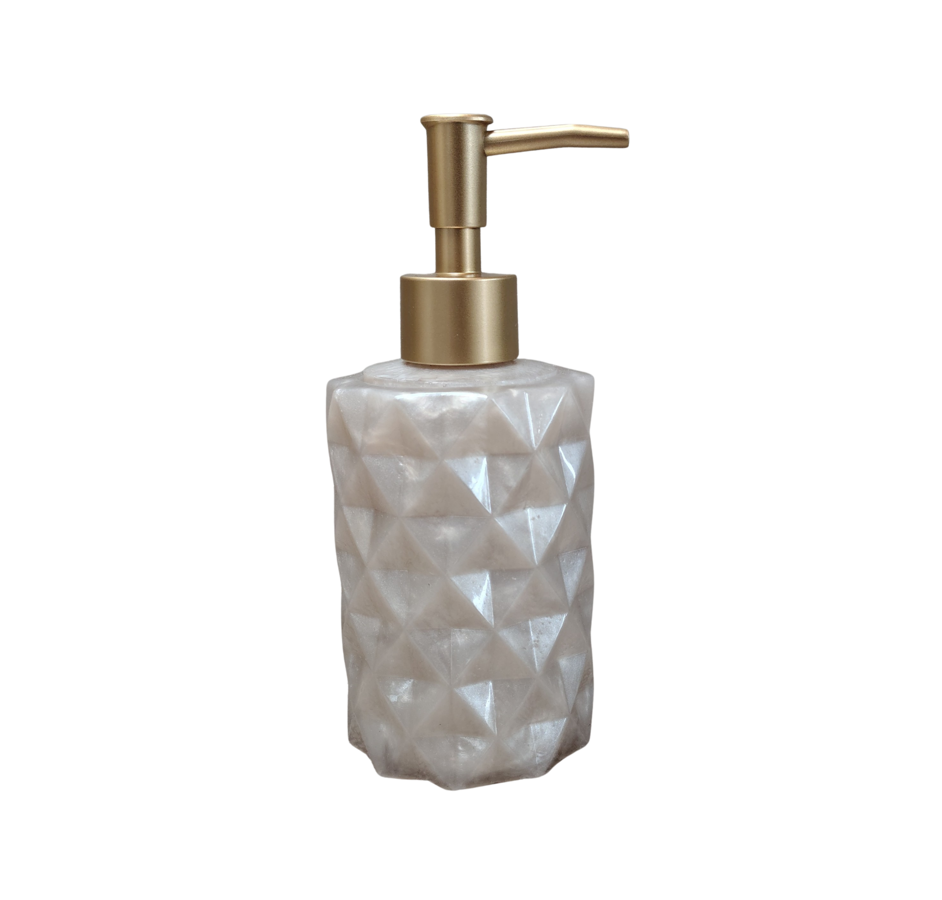 Zeepdispenser licht beige