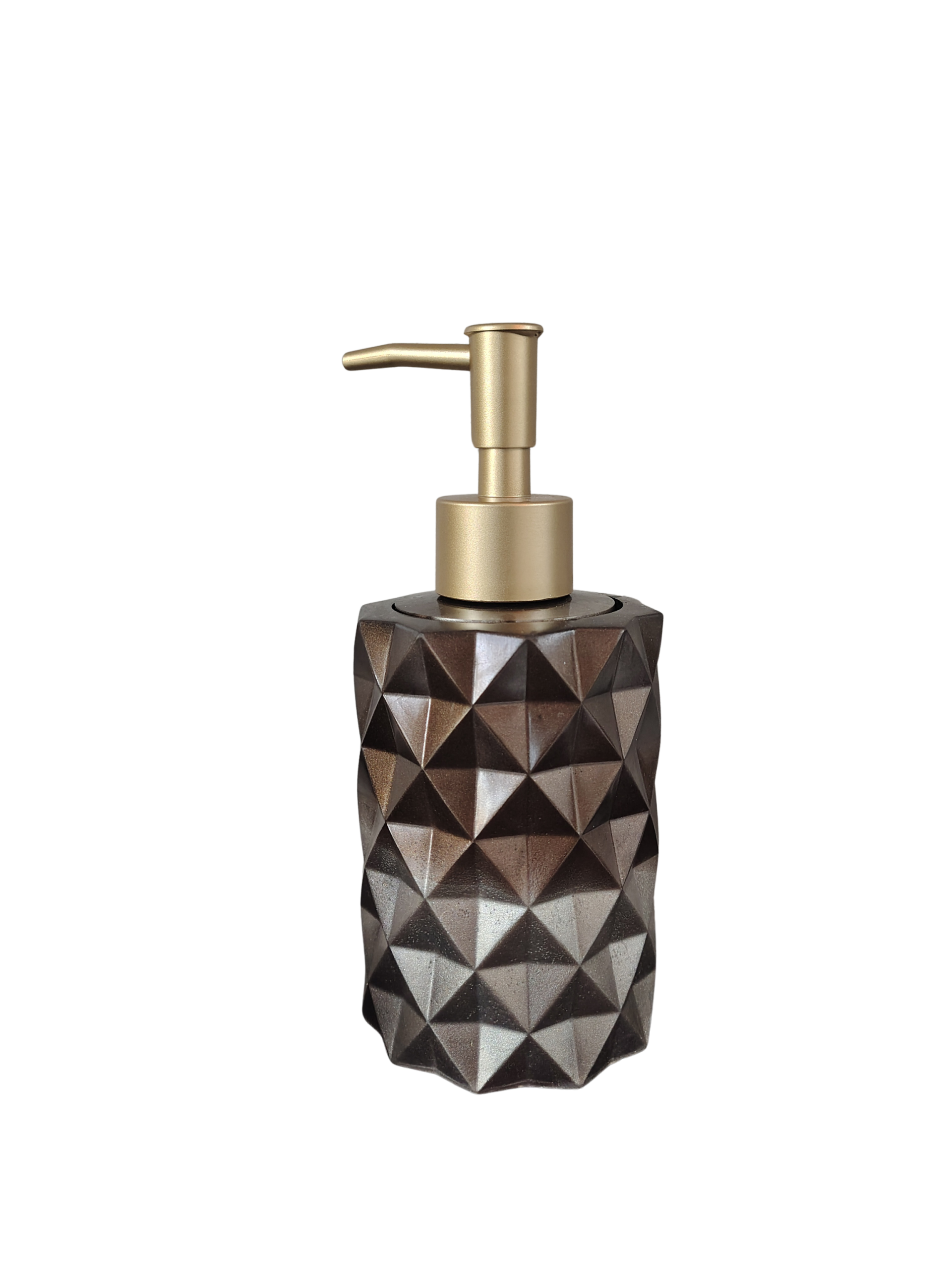 Zeepdispenser/diffuser brons/bruin/taupe