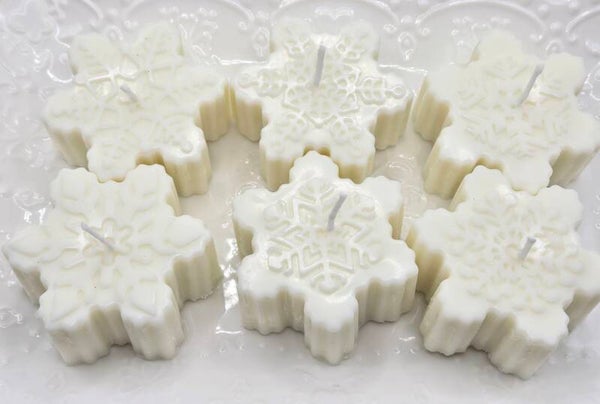 Snowflake Sanctuary - Soy Wax Candle Set (6 per box)