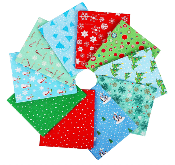 Hive & Harvest - Organic Beeswax Food Wraps (set of 3) - Winter Prints Combo Pack