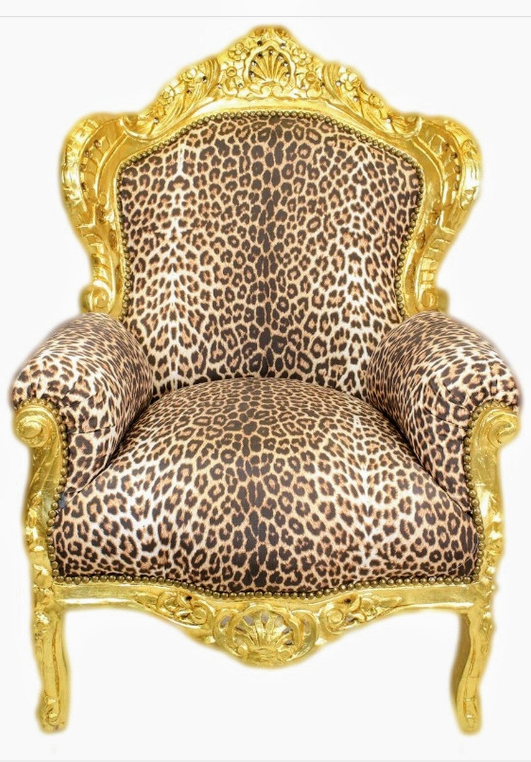 Barokstoel tijgerprint