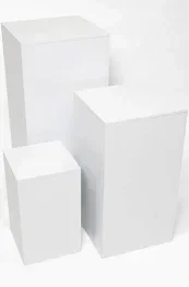 Vierkante houten zuilen