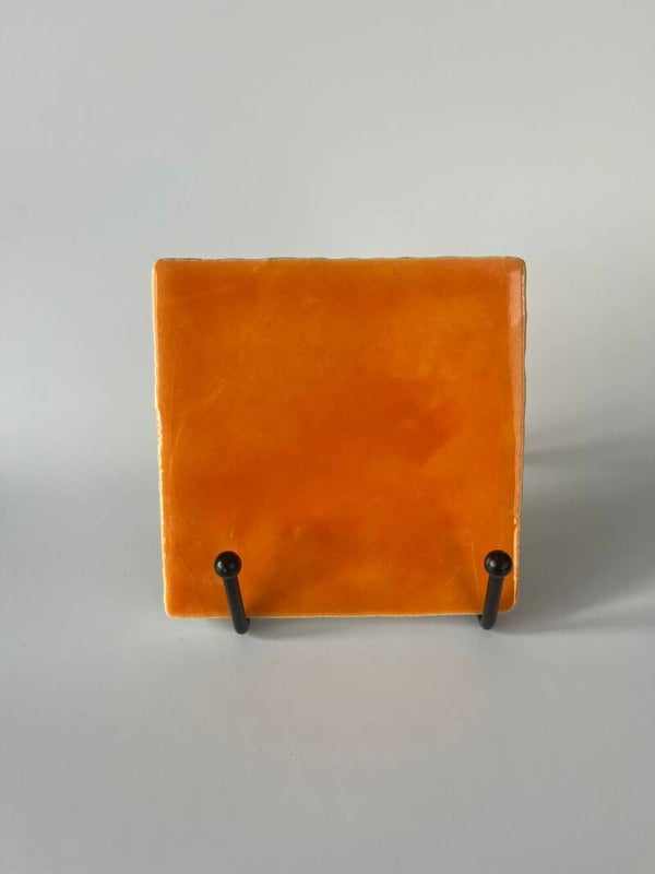 Oranje tegel