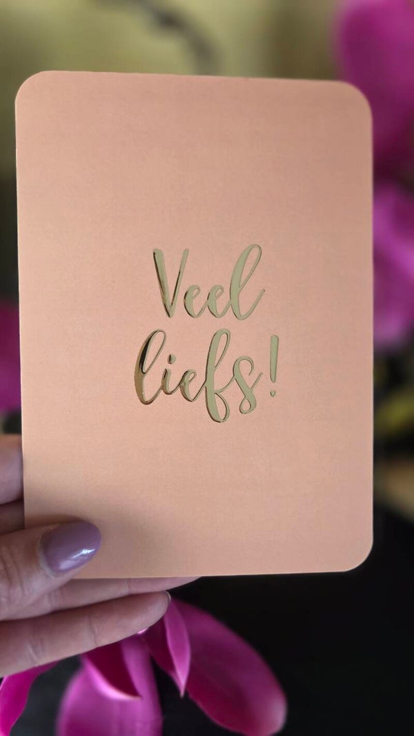 Veel liefs