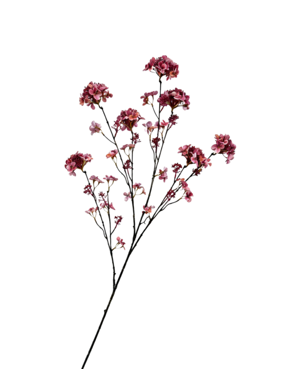 Hydrangea branch pink 109cm Silk House Europe