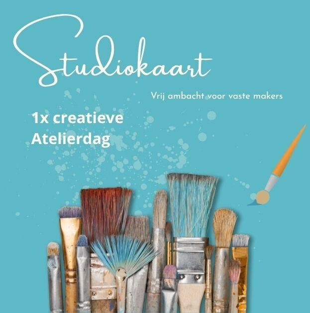 Atelierdag 1x voor vaste makers