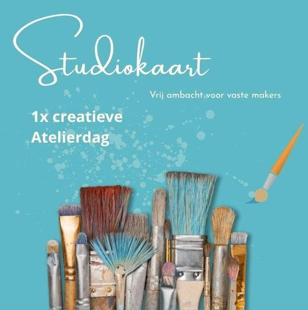 Atelierdag 1x voor vaste makers