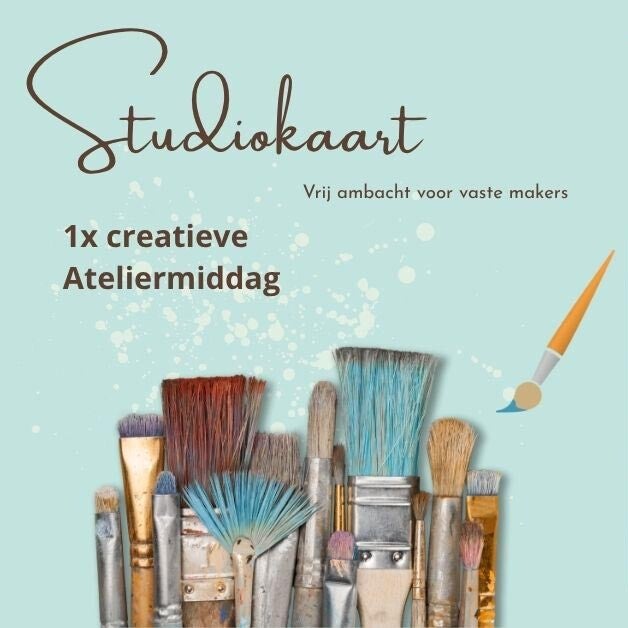 Ateliermiddag voor vaste makers