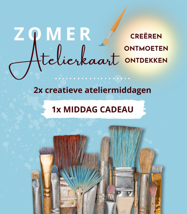 2026 ZOMERACTIE Atelierkaart