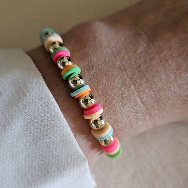 Sparkling Armband 6 MM Rainbow