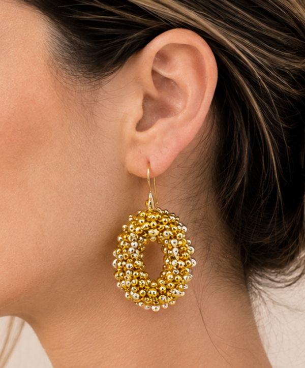 Belike Oorbellen Gold Leaf