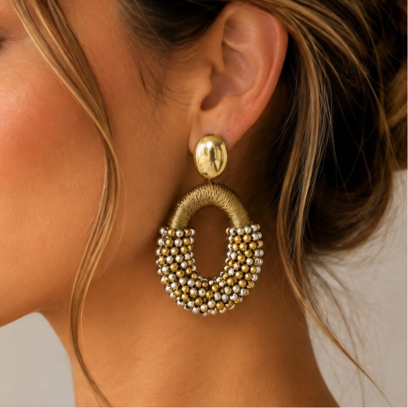 Belike Oorbellen Glamour oval