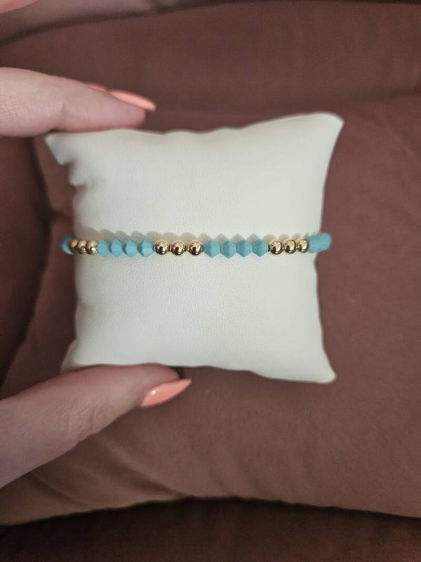 Armband Luxury 4MM Summer Vibe Turquoise