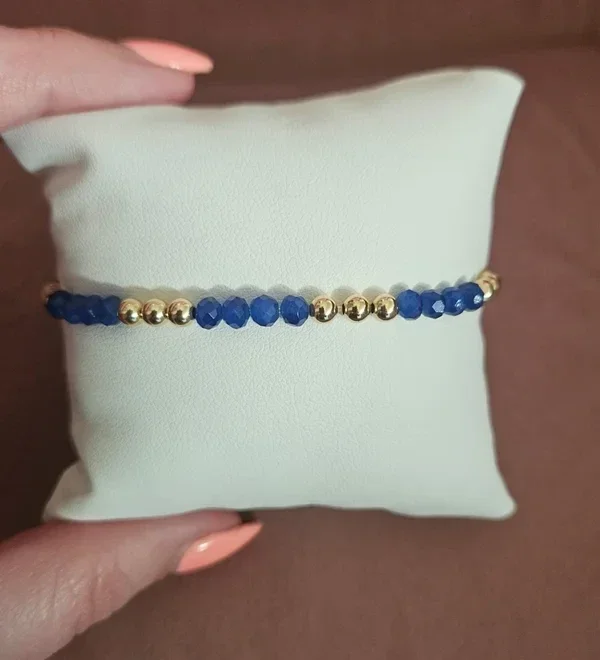 Armband Sparkling 4MM Summer Vibe Navy Blue