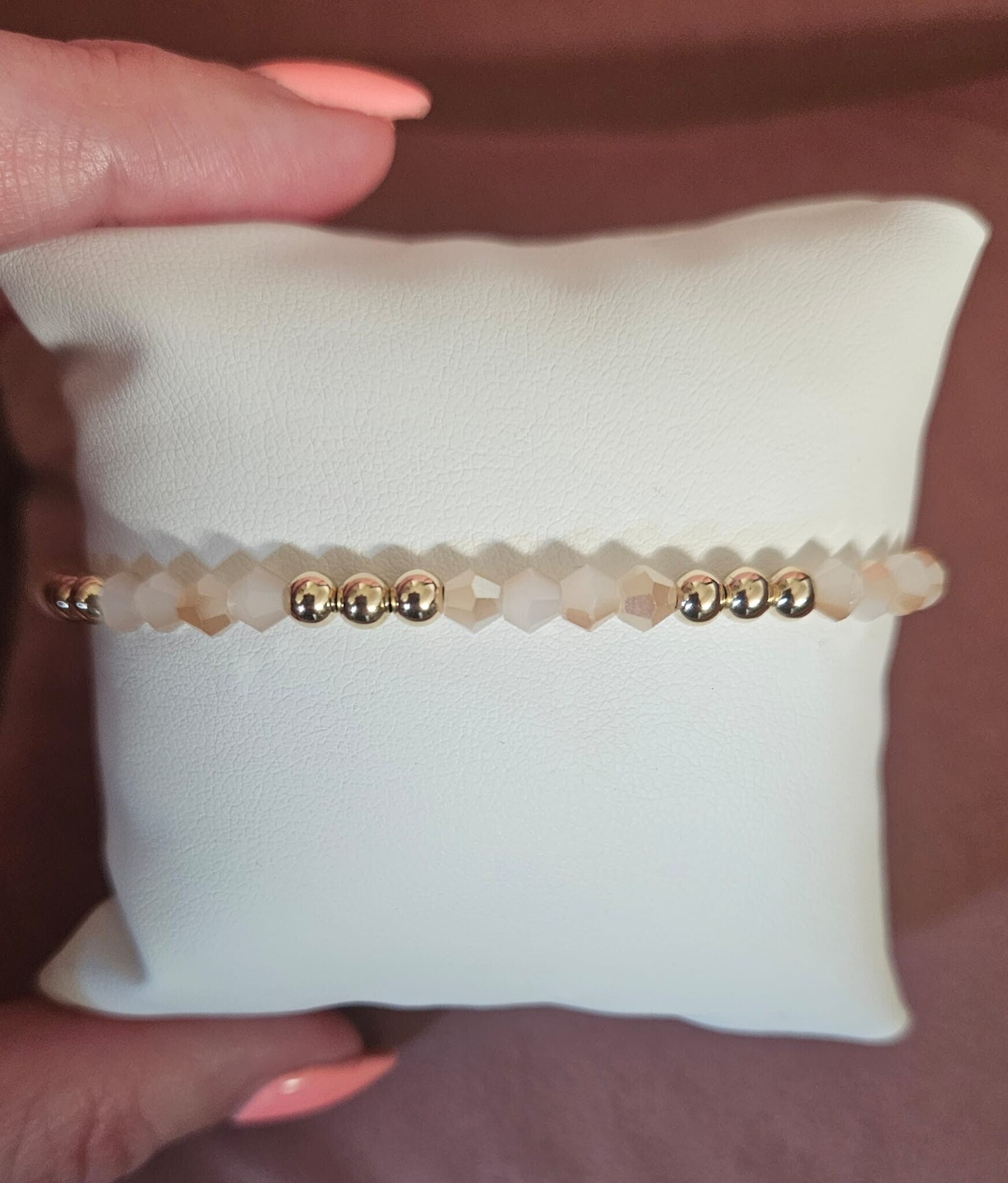 Armband Luxury 4MM Summer Vibe Nude