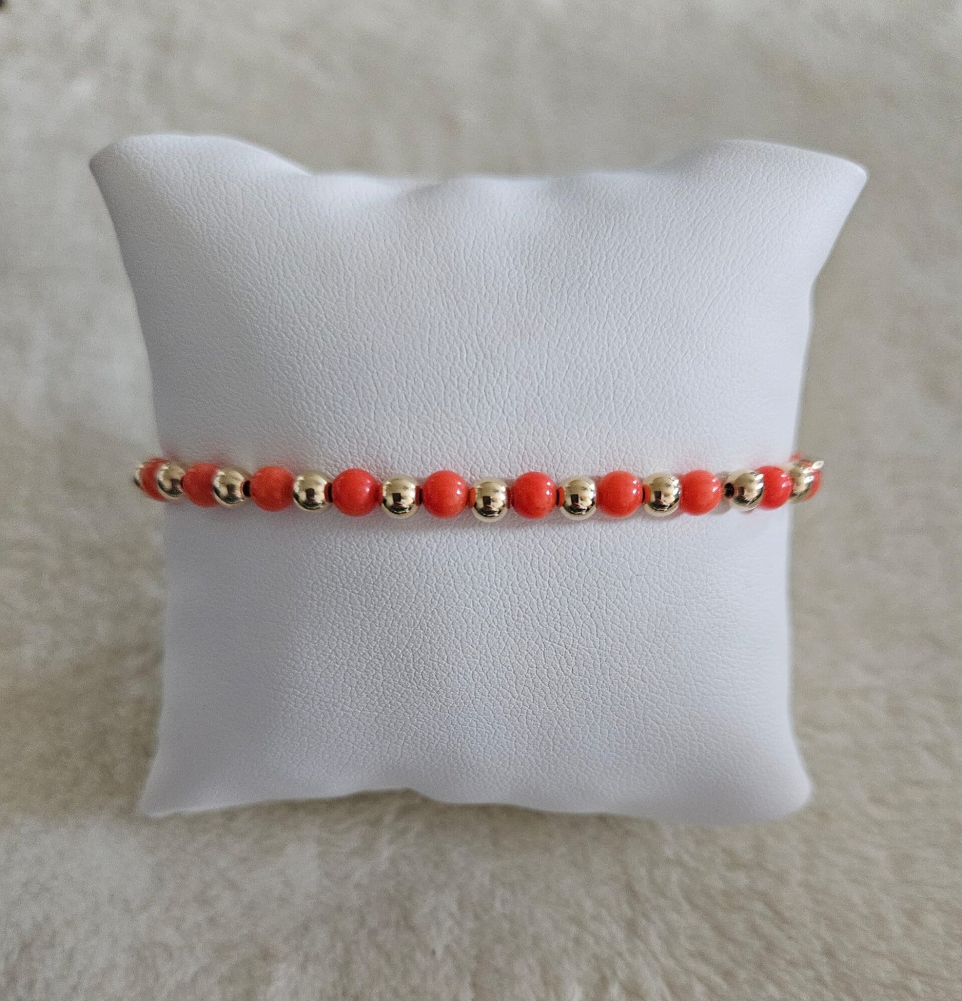Armband Luxury 4MM Orange