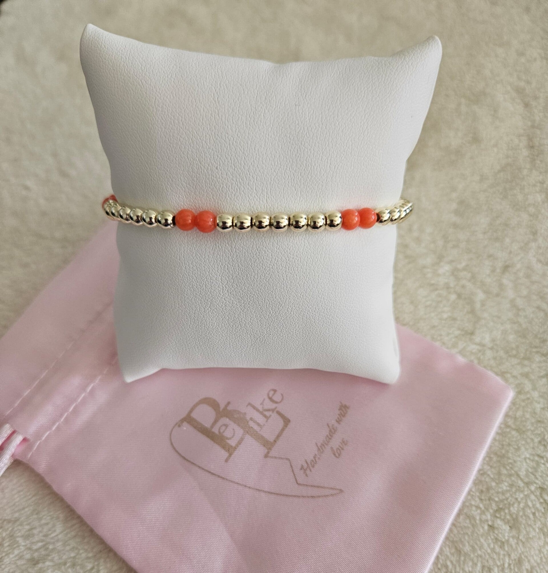 Armband Sparkling 4MM Orange