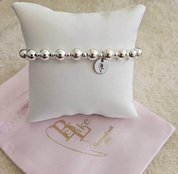 Armband zilver 6/3MM