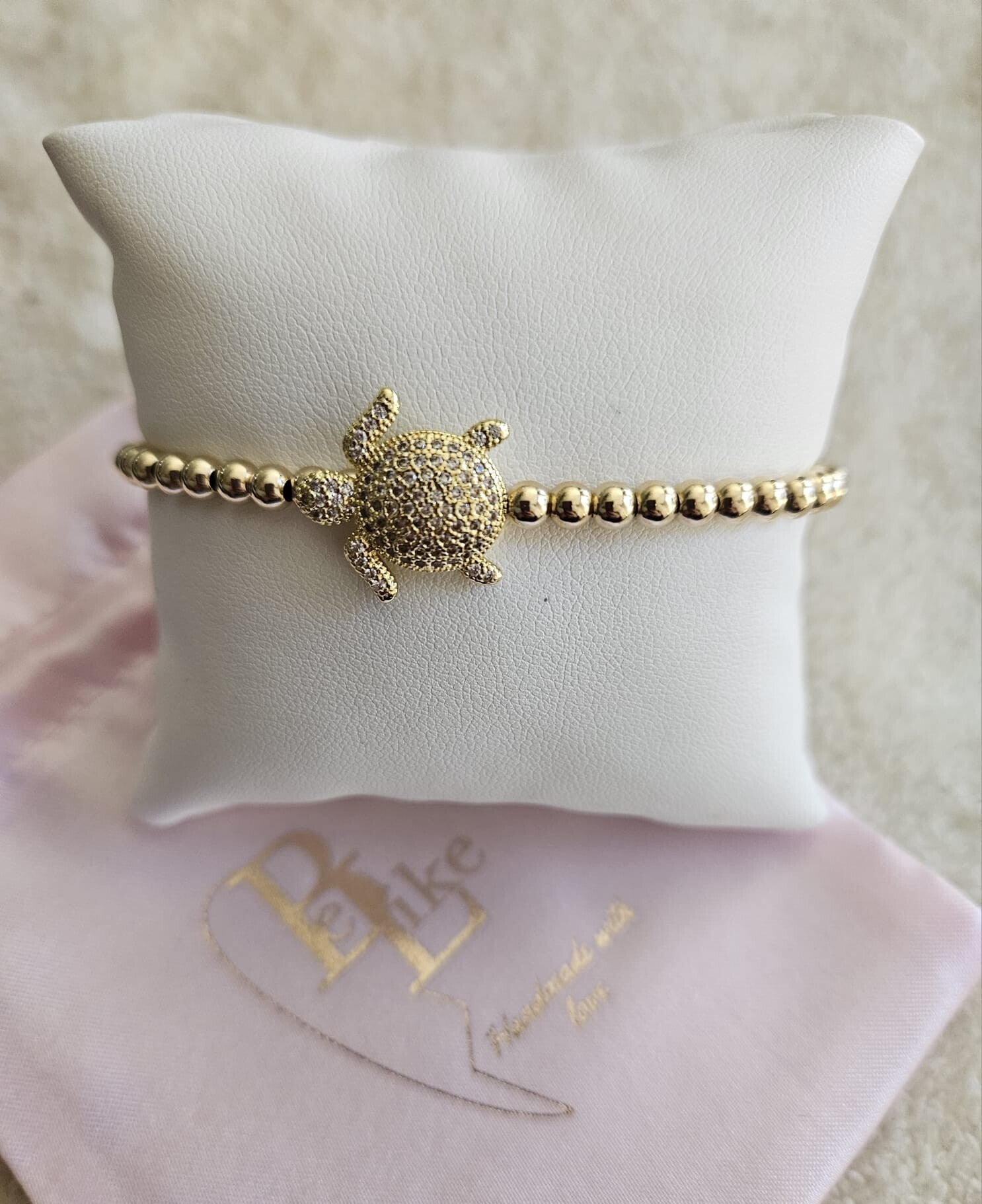 Armband Luxury 4MM Schildpadje