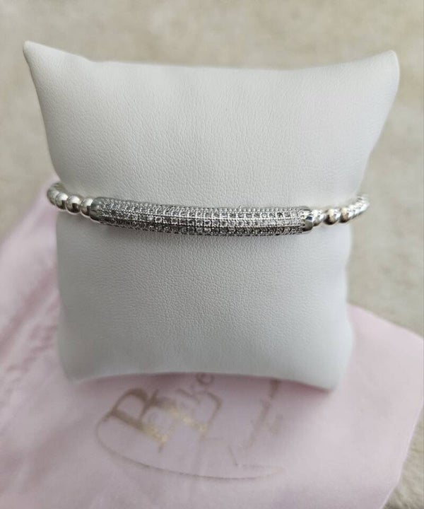 Armband Zilver 4MM Glamour